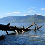 Телецкое озеро: указатель максимальной глубины озера