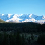 Дальний Алтай: снеговые горы